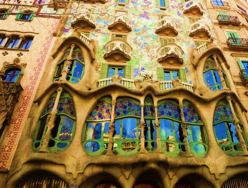 Gaudi Elaborate Architecture